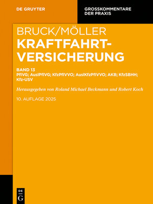 cover image of Kraftfahrtversicherung